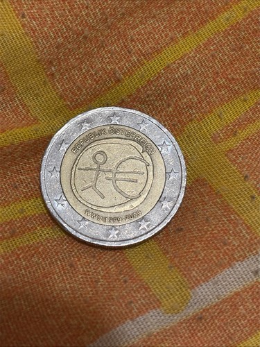 Moneta euro austria rara - –,