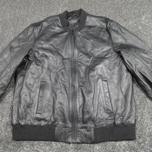 Next leather bomber jacket - leather,