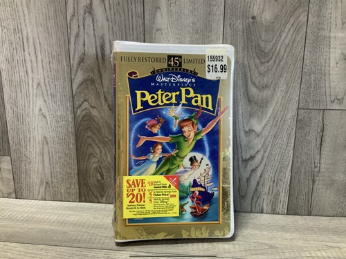 Walt disney peter pan vhs - walt,