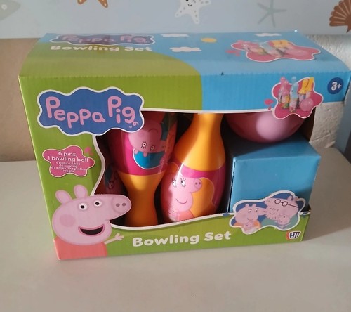 Set gioco birilli peppa pig - gioco,