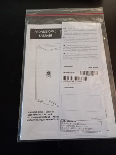 Istruzioni manuale originale - /,