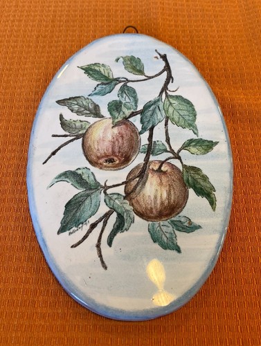 Quadretto ovale ceramica - quadretto,
