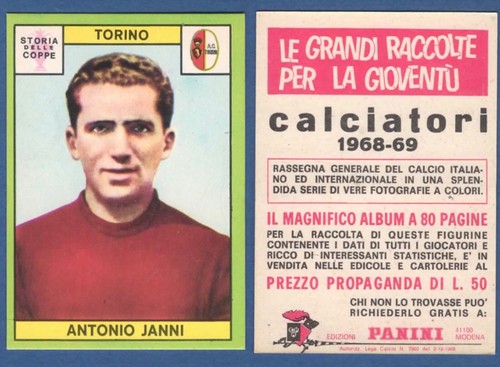 Figurina calciatori panini - figurina,