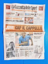 GAZZETTA DELLO SPORT 24 SETTEMBRE 2007 CASEY STONER DUCATI CAMPIONE DEL MONDO