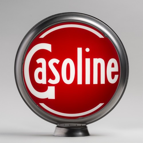 Globo pompa benzina - benzina, (rosso)