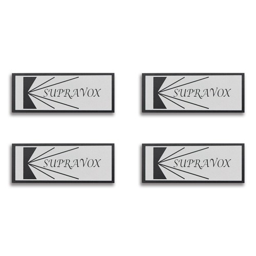 Supravox speaker grill logo - speaker,