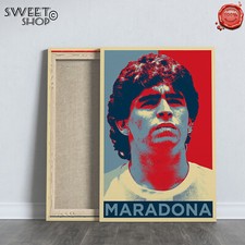 MARADONA QUADRO POP ART Stampa