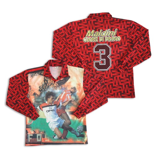 Maglia maldini vintage anni - anni, 90