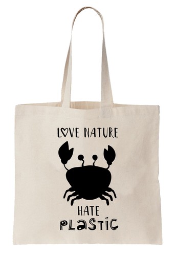 Borsa tote shopper love nature - shopper,