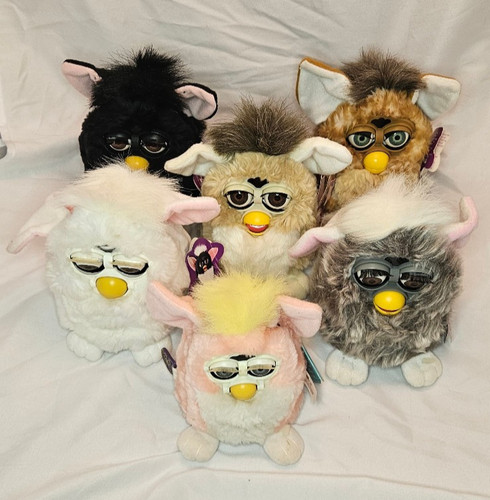 Lotto vintage furby colori - vintage,
