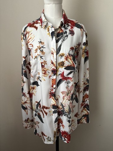 Camicia blusa floreale