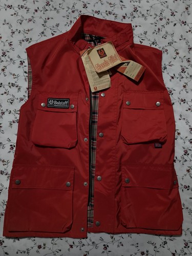 Gilet belstaff nuovo - gilet,