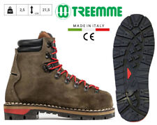 TREEMME Scarpone alta montagna roccia CE 347 pelle suola TRAIL chiodabile 194-1
