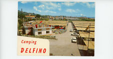 Cartolina CAMPING DELFINO - Riviera dei Fiori - Albenga (SAVONA)