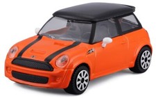 Mini Cooper S Orange 1/43 Burago