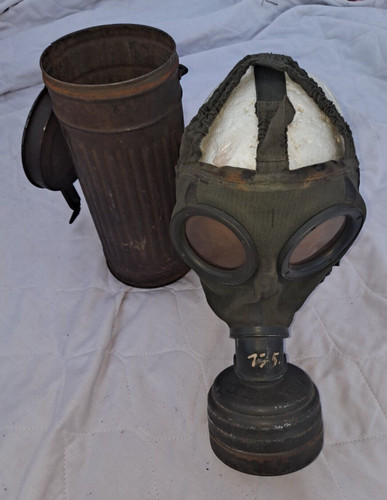 Ww2 bidone maschera - e,