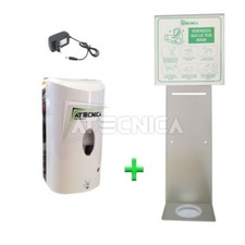 Dosatore dispenser sapone automatico con supporto a muro per HOTEL RISTORANTI