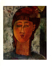 1970 Vintage Amedeo MODIGLIANI