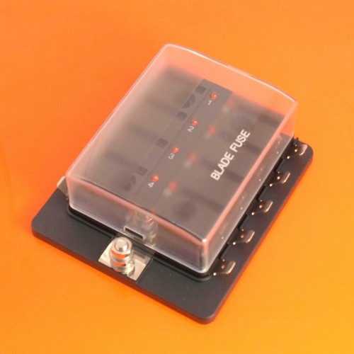 Supporto scatola fusibili - , led