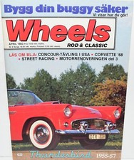 Vintage April 1983 Wheels Hot