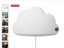 IKEA APPLIQUE a muro 1 LUCE  LAMPADARIO IN VETRO LAMPADARIO LAMPADA CAMERA