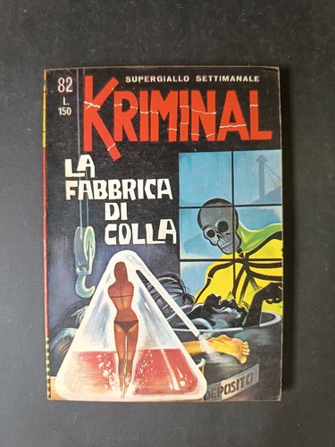 Fumetto kriminal originale - fumetto,