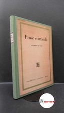 De Pisis, Filippo. Prose e