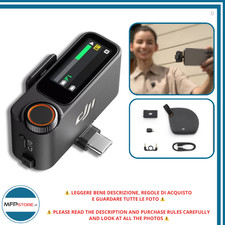Ricevitore per Microfono Wireless DJI Mic 3 con 4 TX 8 RX e Timecode