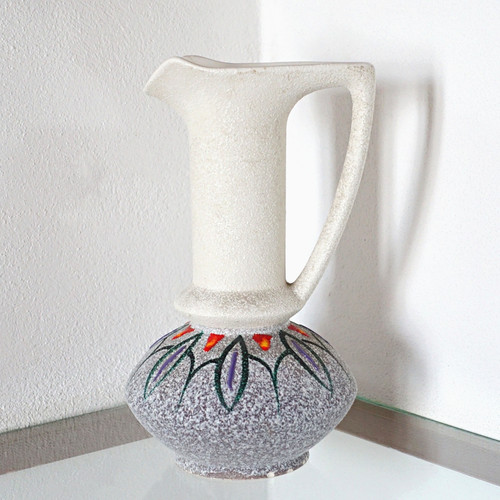 Brocca vintage ceramica rr - brocca,