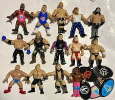 Lotto di 14 figurine WWE WWF
