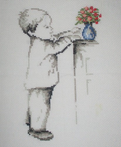 Quadro ricamato mano - ricamato, a