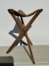 Antico Seggiolino Pieghevole/Portatile - Militare 1 Guerra Mondiale