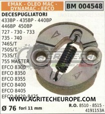 4191153A FRIZIONE DECESPUGLIATORE OLEOMAC 727 730 733 735 740 746 750 753 Ø76