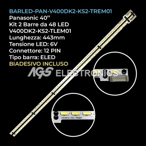 Kit barre strip - barre, led