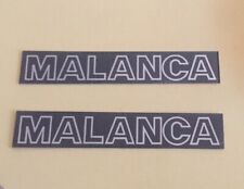 COPPIA TARGHETTE ALLUMINIO