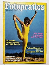 FOTO PRATICA 177 SETTEMBRE 1983 CONTAX 137 MA QUARTZ - ZOO - TIM PAGE VIETNAM