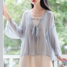 Donna Velo Chiffon Top