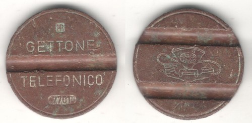 Gettone telefonico ipm - gettone,