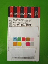 MILAN - ATALANTA 20/04/2025  PASS /Stadio San Siro Milano 