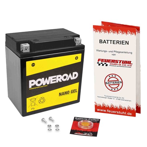 Batteria gel kawasaki 250 - batteria,