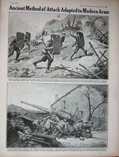 Vecchia stampa d'epoca