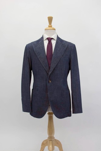 Cappotto sportivo uomo denim
