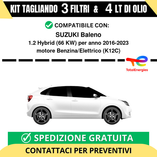 Tagliando per suzuki baleno - tagliando,