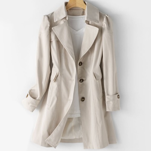 Trench donna monopetto medio - ,