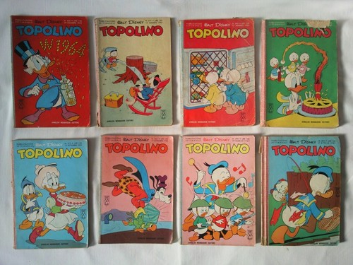 Topolini fumetti disney anni - topolini,