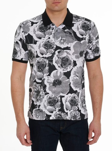 Polo uomo robert graham space - uomo,
