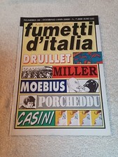 FANZINE FUMETTI D'ITALIA N. 30 MILLER MOEBIUS DRUILLET CASINI PORCHEDDU del 1999