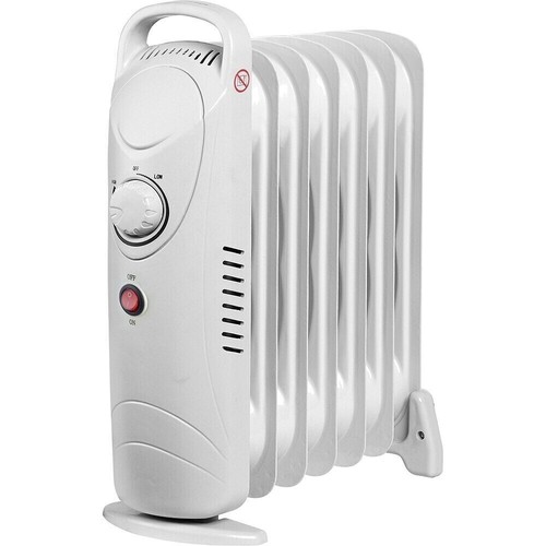 Radiatore olio pinne 800w - olio, 6