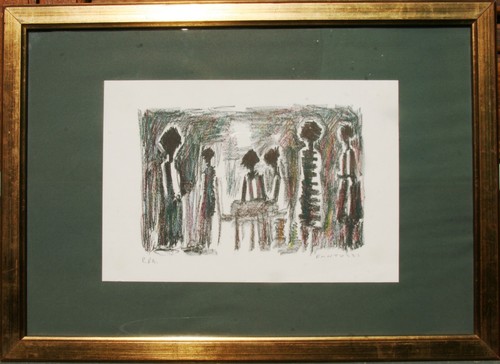 Eliano fantuzzi litografia - -,