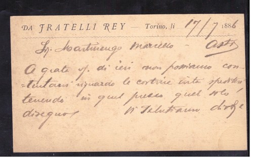 Cartolina postale umberto - postale, 10